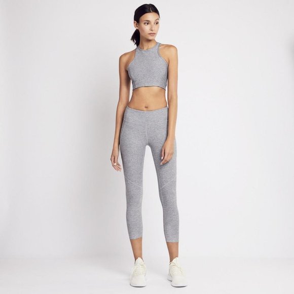 Outdoor Voices Pants - Outdoor Voices Set Athena Crop Top & 3/4 Legging